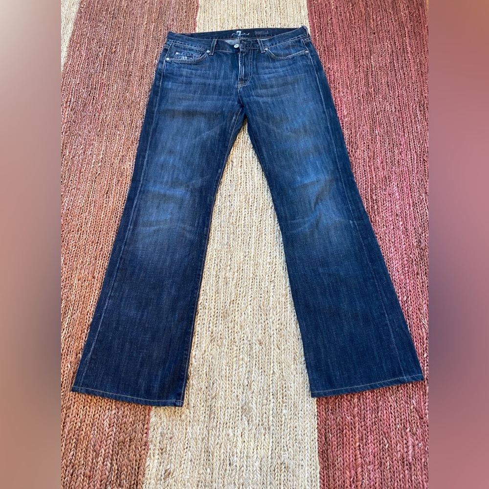 Seven For All Mankind; Jeans; 32x32; Bootcut; Boot Cut; Mens; Dark Wash